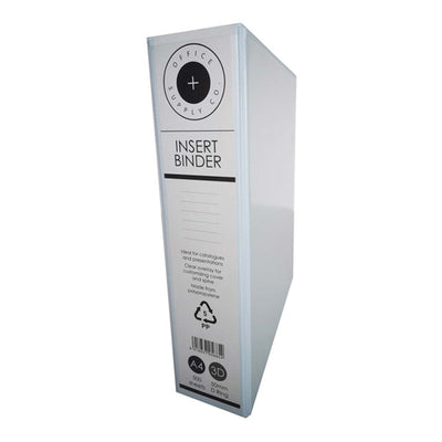 RB3D50WT - Okin Insert Binder A4 3D 50mm White