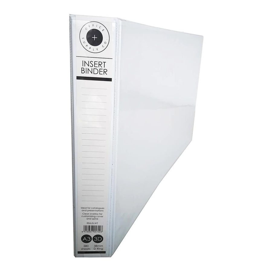 Okin RBA3LWT - OSC Ringbuch A3 3D Querformat 38mm Weiß
