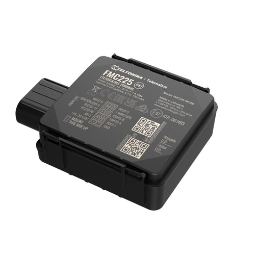 Teltonika Telematics FMC225 - Teltonika FMC225 IP67 Waterproof 4G/LTE Cat 1 GPS Tracker with RS485, RS232 Interfaces and Dual SIM