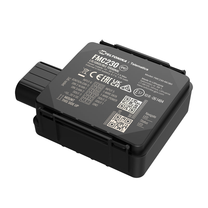 Teltonika Telematics FMC230 - Teltonika FMC230 Advanced LTE terminal with flexible inputs configuration with Water Resistant Case