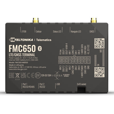 FMC650 - Teltonika FMC650 Leading GNSS/LTE/GSM Terminal designed for advanced applications