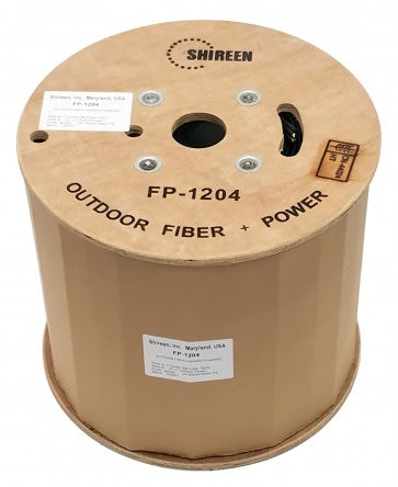 Shireen FP-1204 - FP-1204 - Fibre & Power Triamese Cable - 1000ft Spool