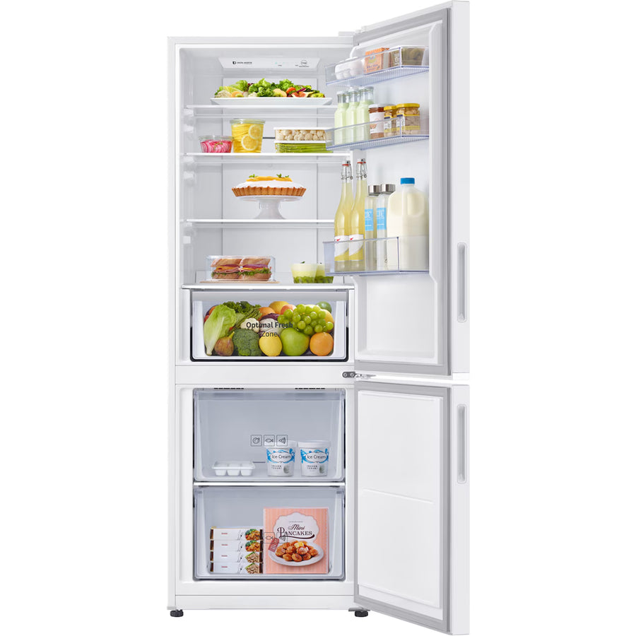 Samsung Bottom Mounted Freezer Fridge - 310L - Snow White