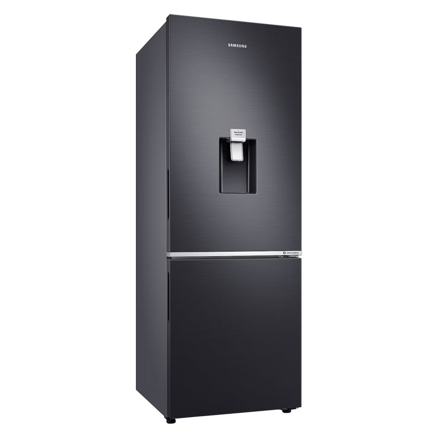 Samsung Bottom Mounted Freezer Fridge - 307L - Black