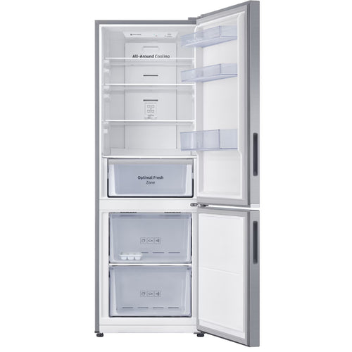 Samsung Bottom Mounted Freezer Fridge - 310L - Silver