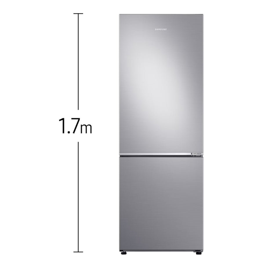 Samsung Bottom Mounted Freezer Fridge - 310L - Silver