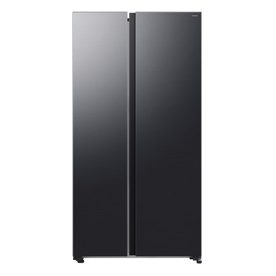 Samsung Side by Side AI Energy Fridge - 655L -  Dark Stainless