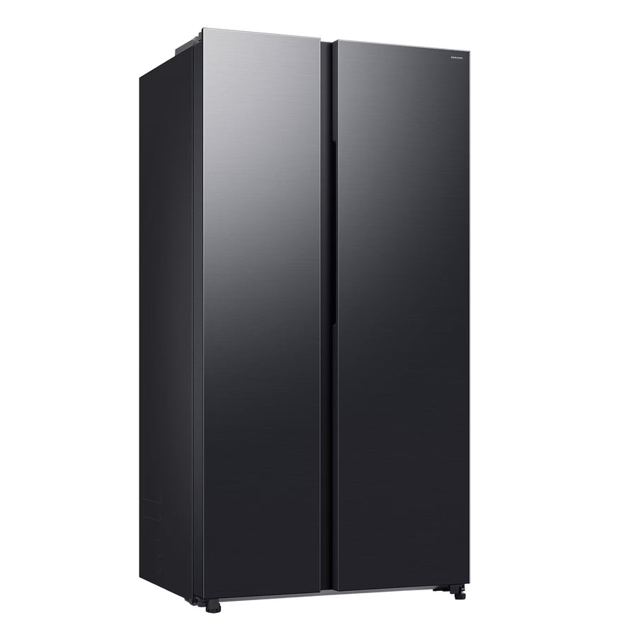 Samsung Side by Side AI Energy Fridge - 655L -  Dark Stainless