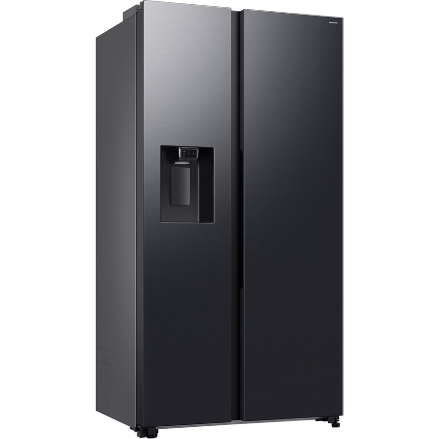 Samsung SRS6200S Side-by-Side Refrigerator with Ice & Water Dispenser - 635L - Dark Stainless