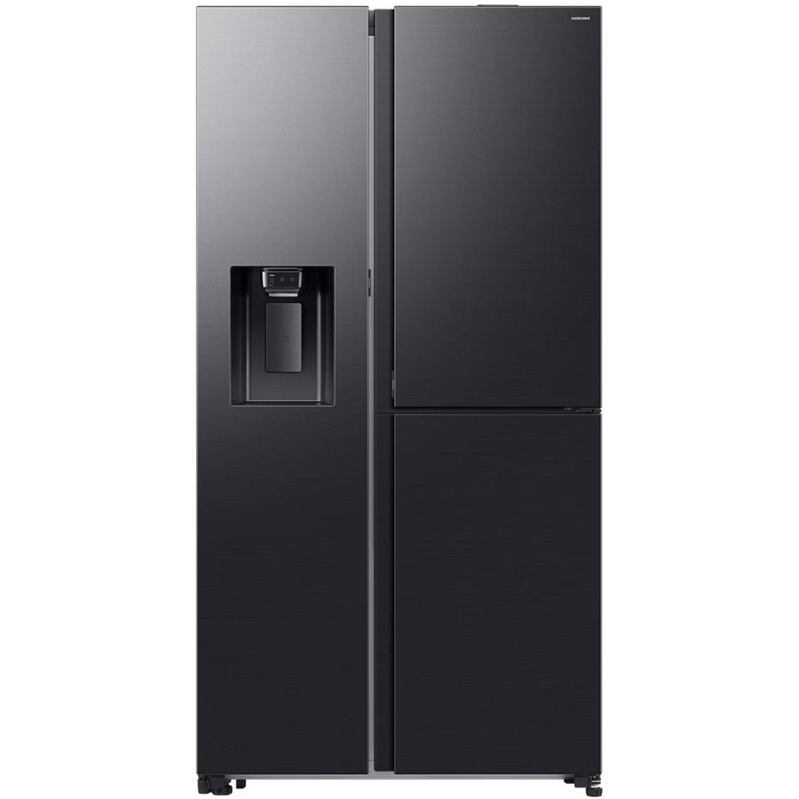 Samsung Side by Side Auto Open Door Fridge - 627L - Dark Stainless