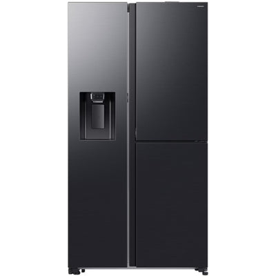 Samsung Side by Side Auto Open Door Fridge - 627L - Dark Stainless