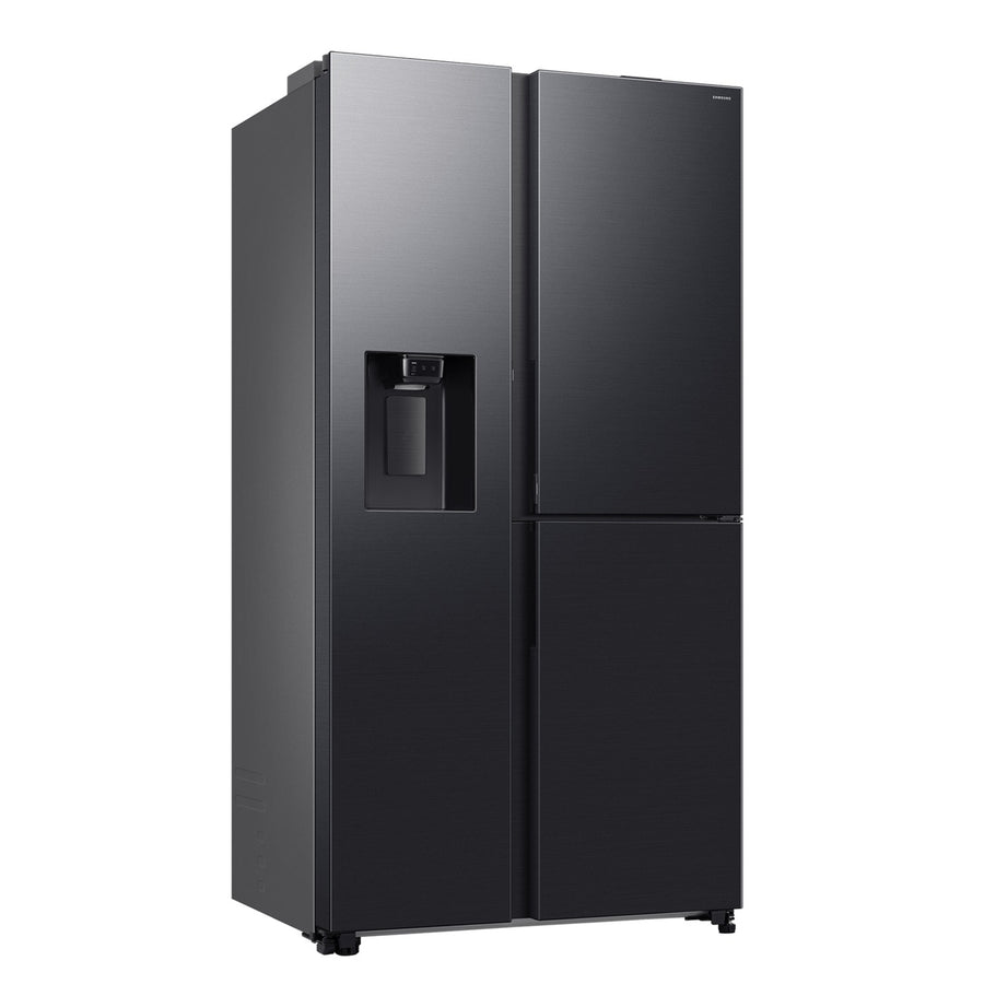 Samsung Side by Side Auto Open Door Fridge - 627L - Dark Stainless