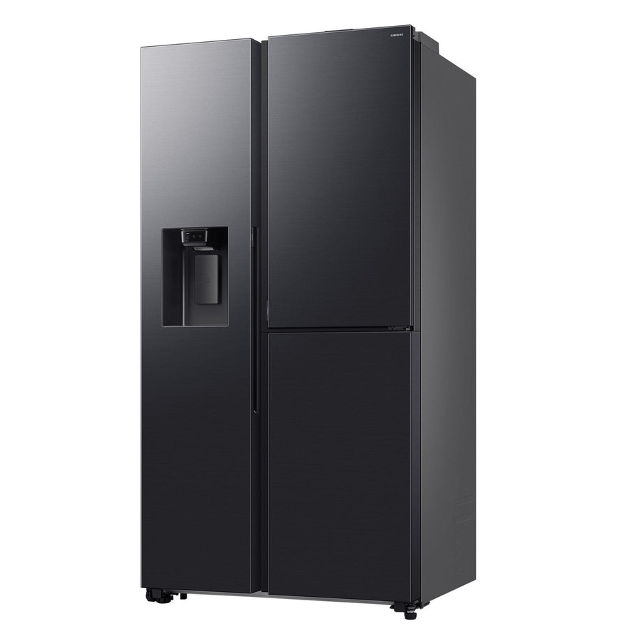 Samsung Side by Side Auto Open Door Fridge - 627L - Dark Stainless