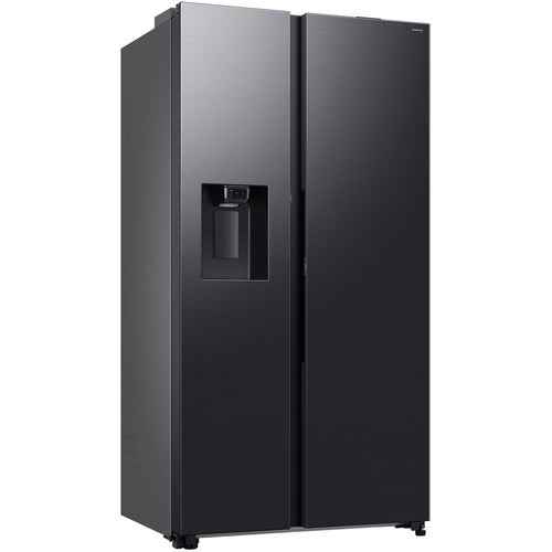 Samsung SRS6300B Side by Side Auto Open Door Fridge - 634L - Dark Stainless