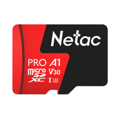 FS432-256 - Netac P500 Extreme Pro microSDXC V30 Card with Adapter 256GB