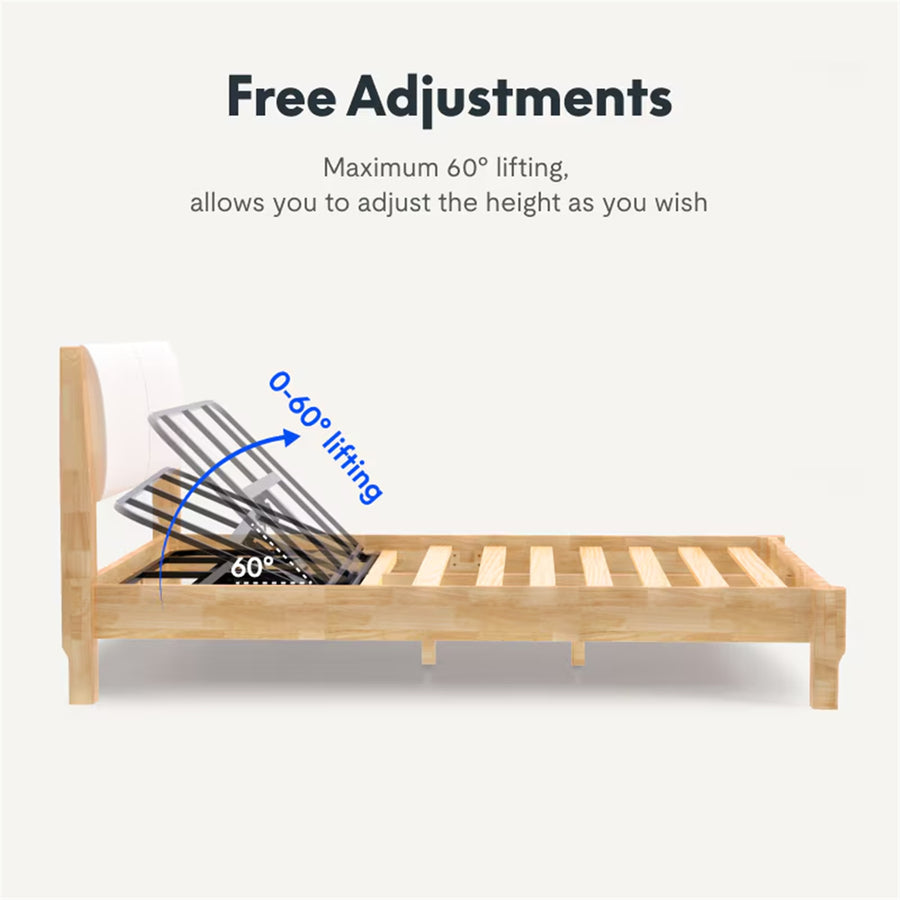 FlexiSpot S1-1 Adjustable Bed Base Frame Converter For Bed Width Adjust-Range: 800-1100mm - For Single Bed Sizes