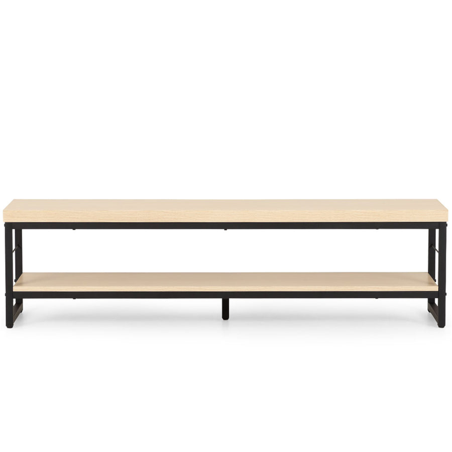 OMP A/V Mounts M7122O - OMP Manakau 1500 Blond Oak 1 Shelf 42-65" TV Table