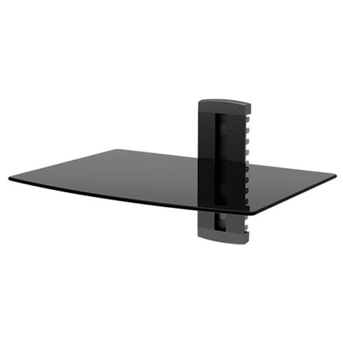OMP A/V Mounts M7320 - OMP Wall Mount Glass Shelf Universal