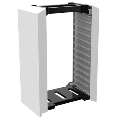 DOBE PlayStation PS4 / PS5 Games Disc Storage Tower Rack with Maximum 12 CDs
