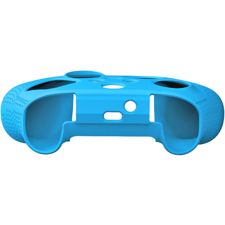 DOBE Anti-Slip Silicone Case Cover ThumbStick Grip Caps Protector Skins For Xbox Series X/S -Blue (Includes controller Skin*1; Mushroom Cap*2)