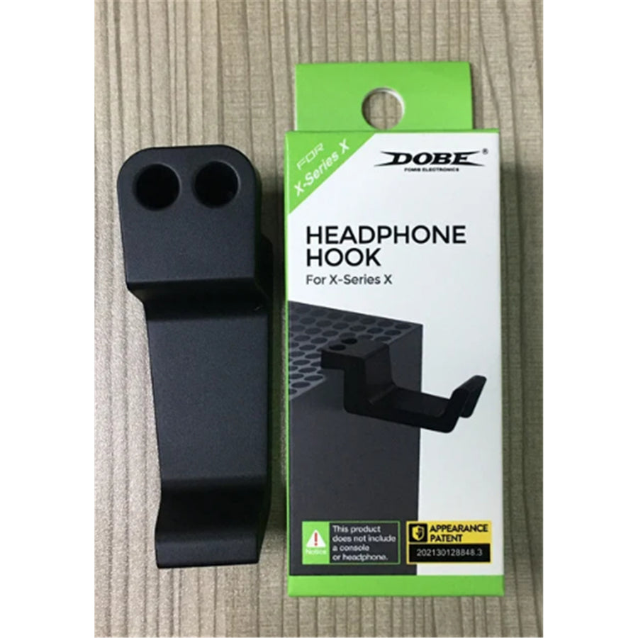 DOBE Microsoft XboxOne X/S Headphone and Headset Hook - Black