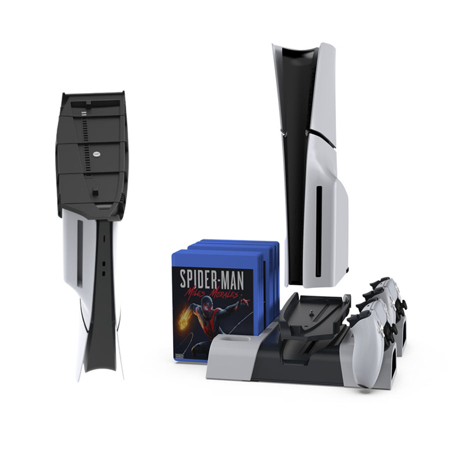 DOBE PlayStation PS5 / PS5 Slim Vertical Cooling Stand and Controller Charging Dock