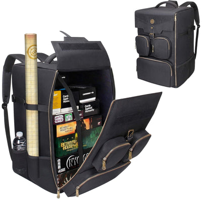 ENHANCE Board Game Backpack - Black