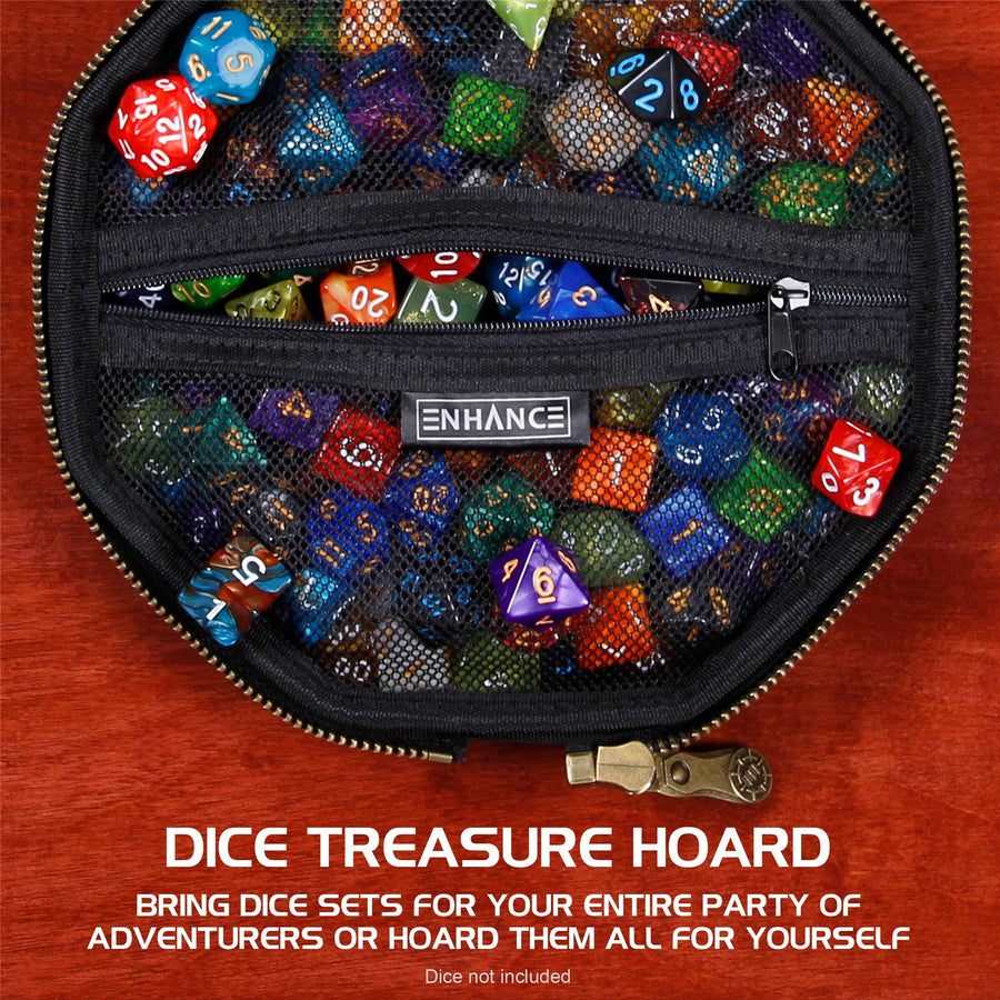 ENTTCED100BKEW - Enhance Tabletop Würfelkoffer - Schwarz