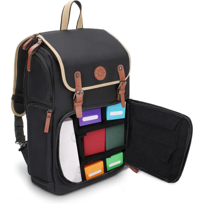 ENHANCE Full Size Trading Card Storage Box Backpack Designer Edition - Black