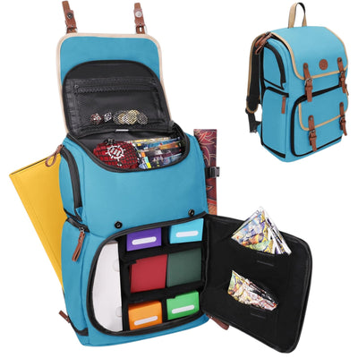 ENHANCE Trading Card Full Storage Backpack Designer Edition - Blue
