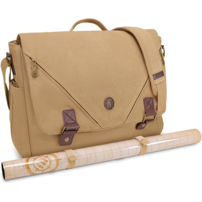 ENHANCE Venturers Canvas Messenger Bag