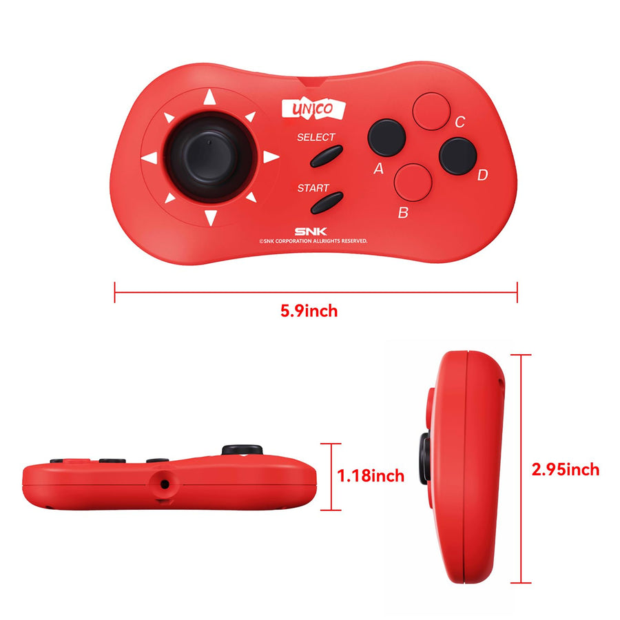 Unico MVS Mini Arcade  Game Console Controller For Unico MVS Mini Arcade, Windows and Linux