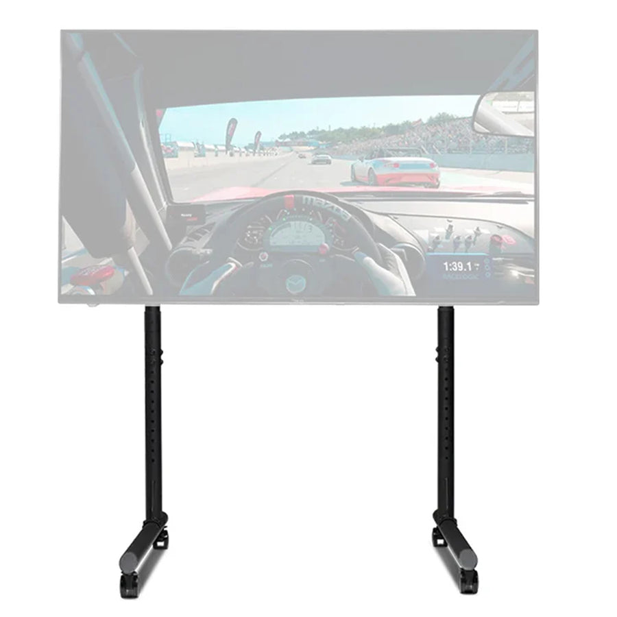 NEXT LEVEL RACING ROUND TUBE FREESTANDING SINGLE?MONITOR?STAND