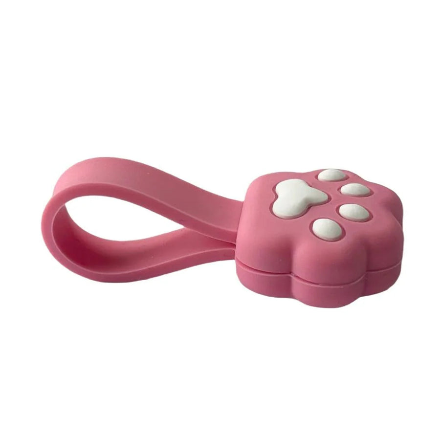 PPPCMP - Playmax Tatzenmuster Kabelmanagement Pink/Weiß