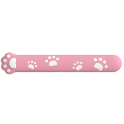 Playmax PPPWRP Playmax Paw Print Wrist Rest- Pink and White