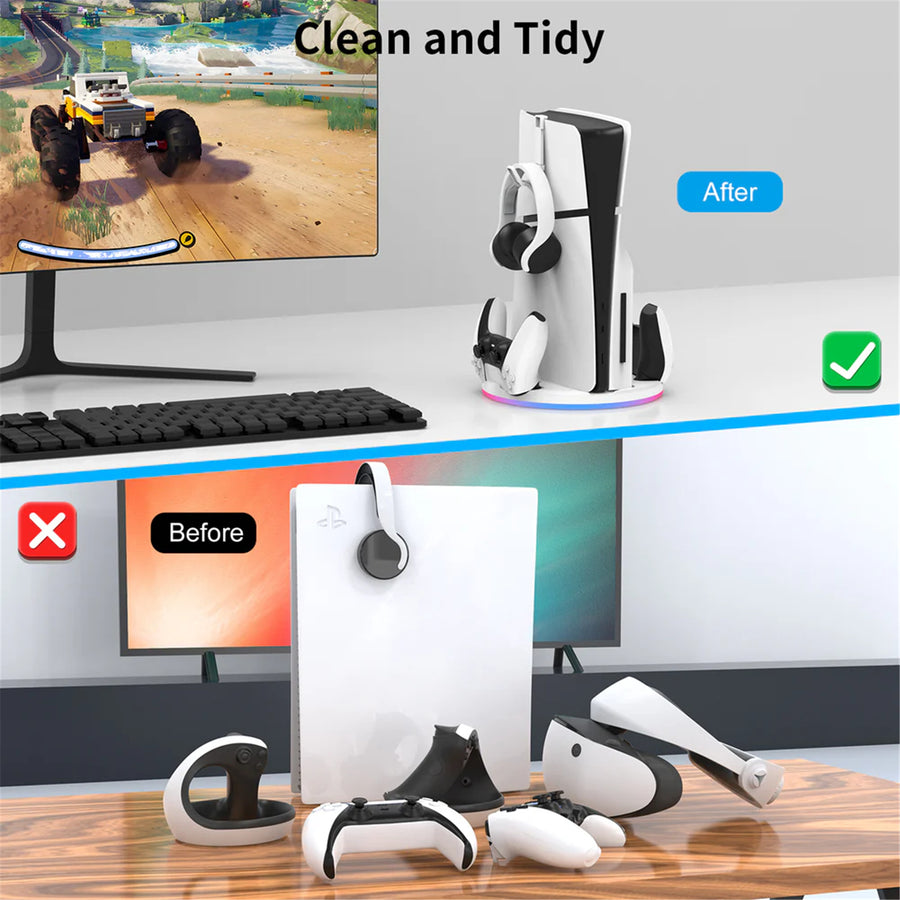 PSSPS5 - Playmax PS5 Slim Charging Stand