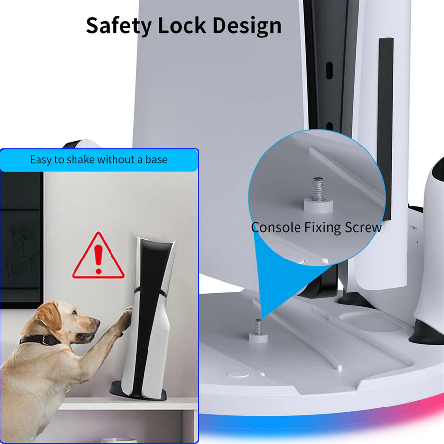 PSSPS5 - Playmax PS5 Slim Charging Stand