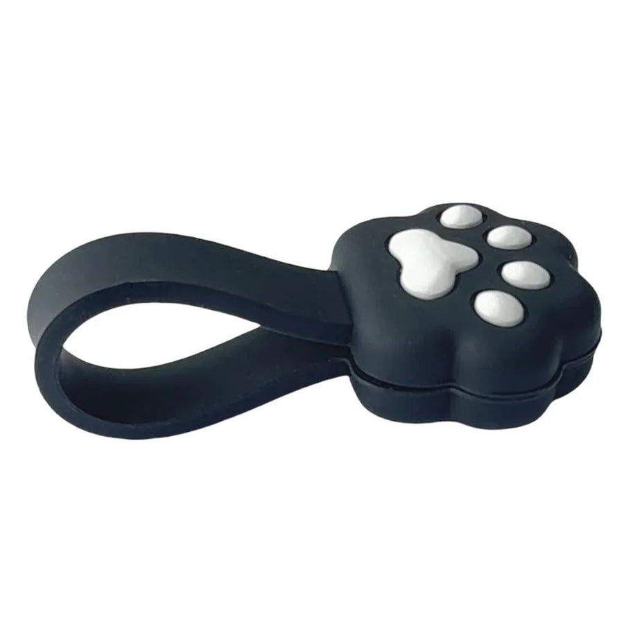 PPPCMB - Playmax Pfotenabdruck Kabelmanagement Schwarz/Weiß