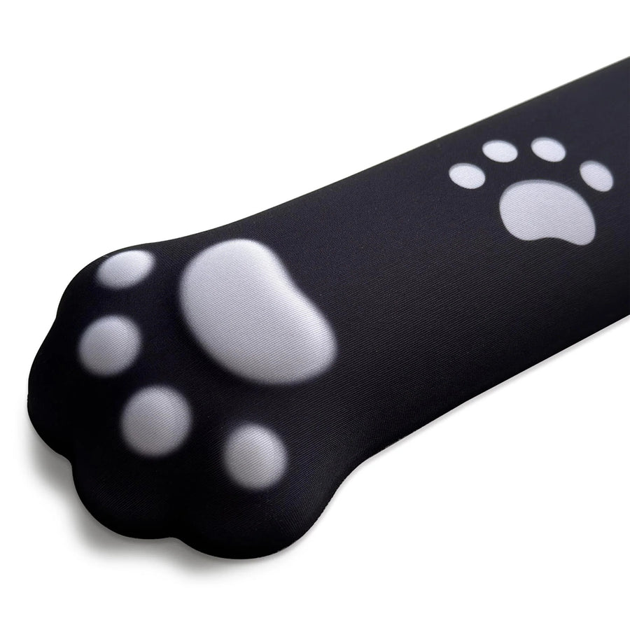 Playmax PPPWRB Playmax Pfotenabdruck-Handgelenkauflage – Schwarz und Weiß