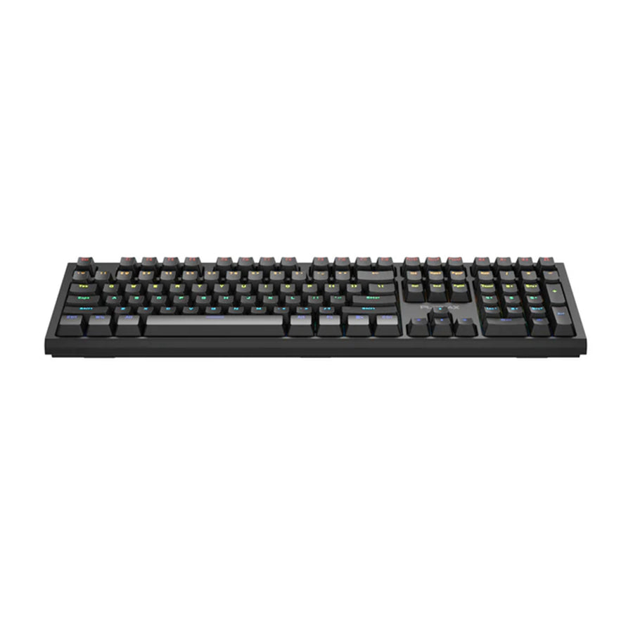 Playmax PRO Black RGB Mechanical Gaming Keyboard (Purple Bonus key caps)