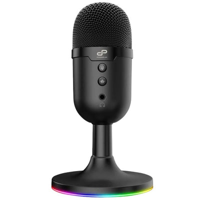 PowerPlay PC Accessories PPCCM - Powerplay Gaming Condenser Microphone (Black)