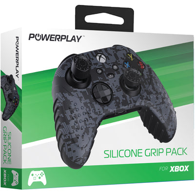 PowerPlay Accessories PXBPSGP - PowerPlay Xbox Silicon Grip Pack (Digital Camo)