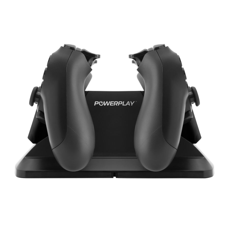 PowerPlay Zubehör PPS4PDCS - PowerPlay PS4 Dual-Ladestation (Schwarz)