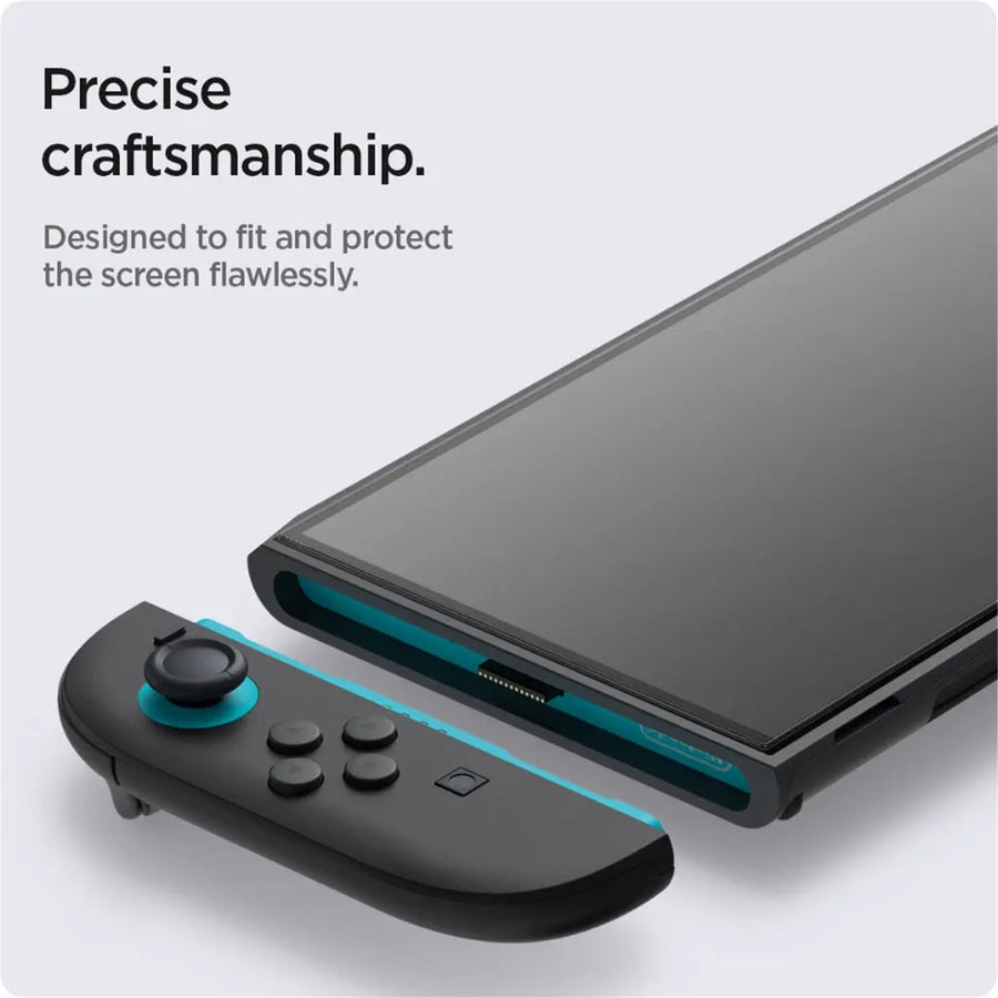 Spigen Glas.tR EZ FIT Tempered Glass Screen Protector for Nintendo Switch 2 - 2 Pack