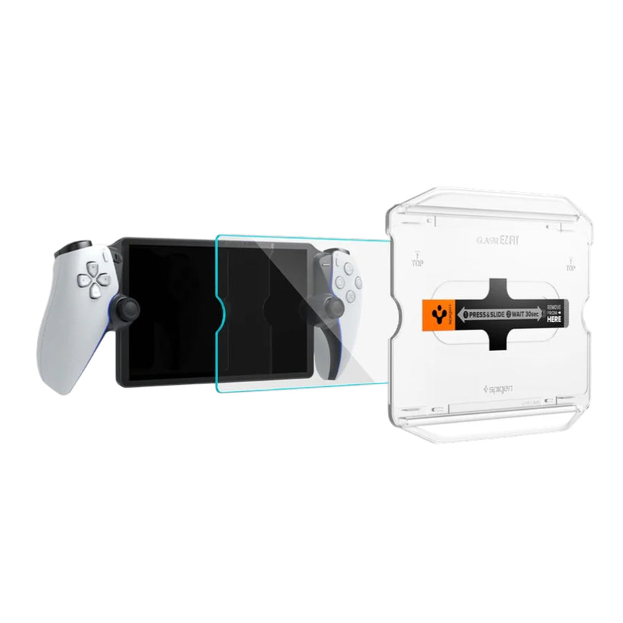 Spigen Glas.tR EZ FIT Tempered Glass Screen Protector for PlayStation Portal Remote Player