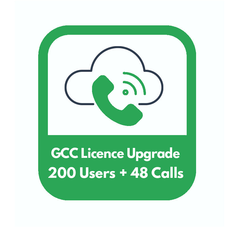 Grandstream Networks GCC-UC-200-SMB - Grandstream GCC602x One-time upgrade to 200 Users, 48 Concurrent Calls