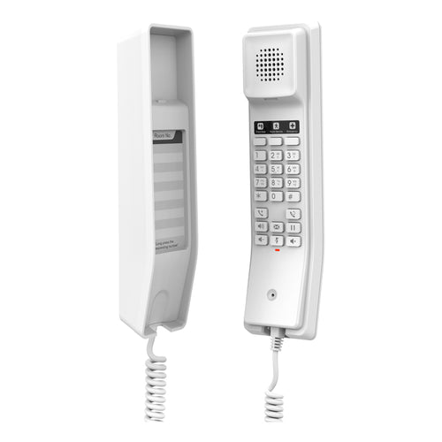 Grandstream Networks GHP610W - Grandstream GHP610W Compact Hotel SIP IP Phone w/ built-in WiFi - White