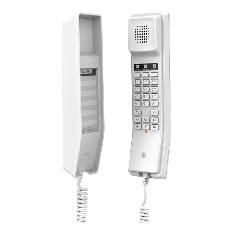 Grandstream Networks GHP610W - Grandstream GHP610W Compact Hotel SIP IP Phone w/ built-in WiFi - White