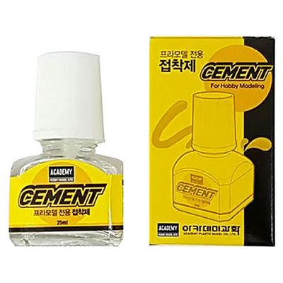 Academy 9-15901 - ACADEMY PLASTIC KIT 25ml CEMENT