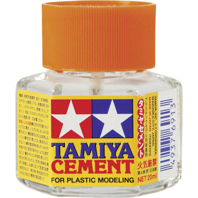 TAMIYA CEMENT 20ML ORANGE LID